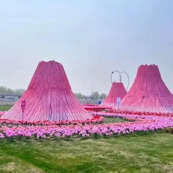 Custom Weeding Decoration Giant Inflatable Volcano,Inflatable Mountain For Advertising