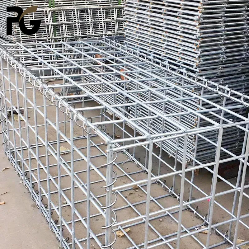 Low Price Welded Gabion Wire Mesh Stone Baskets Wall for Sale