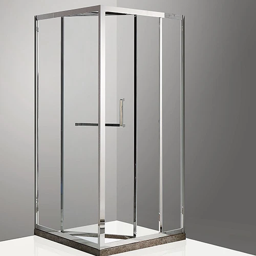 New Bathroom Pivot Glass Door Screen Hotel Revolving Shower