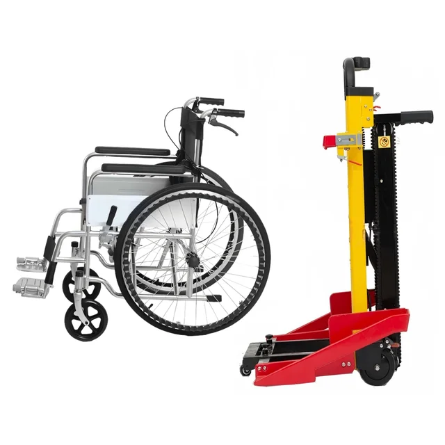 Handicap Stairs Climbing Wheelchair with Rehabilitation Therapy Supplies Wheelchair That Can Go up Stairs Steps Climbing Chair