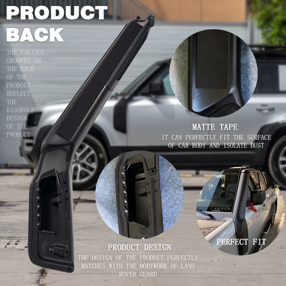 1セット 車用ABSプラスチックエアインテークパーツセット オート