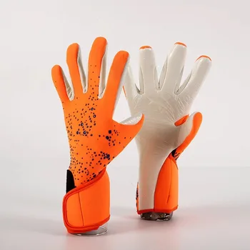 Thicken Shock Latex Goalie Gloves Professional Football Soccer Goalkeeper Gloves for Adult Kids