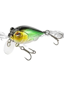 Floating Minnow Crankbait Lure, Bionic Plastic Hard Bait, Wobbler Lure for Topmouth Culter – Minnow – view 2