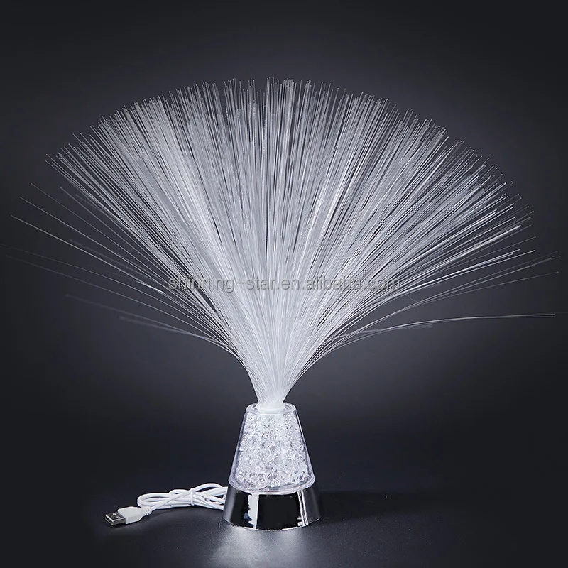 Twinkle Star RGB Led Fiber Optic Flower Starburst Lamp