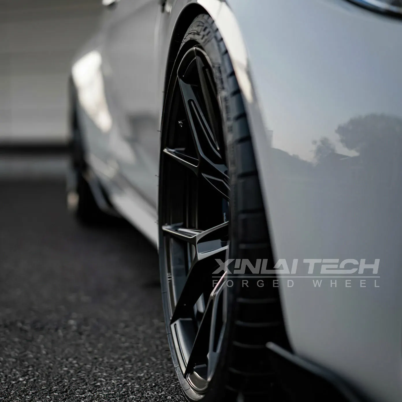 XL 1 Piece Monoblock Matte Black Deep Concave Forged Wheel 5x114.3 5x120 5x112 5x114.3 18 19 20 21 22 23 Inch Car Alloy Rim - Image 2