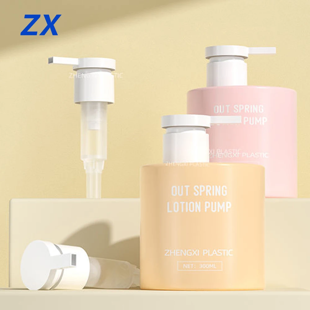 Cosmetics PET Lotion Pump Facial Cleanser Hand Sanitizer Plastic