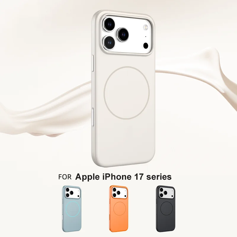 product laudtec deluxe design tpu back cover for iphone 17 pro max wireless charging case skin feel phone protector mobile phone cases-5