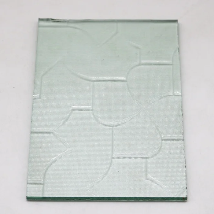 4MM,5MM,6MM Clear Nashiji Pattern Glass in Ready Stock