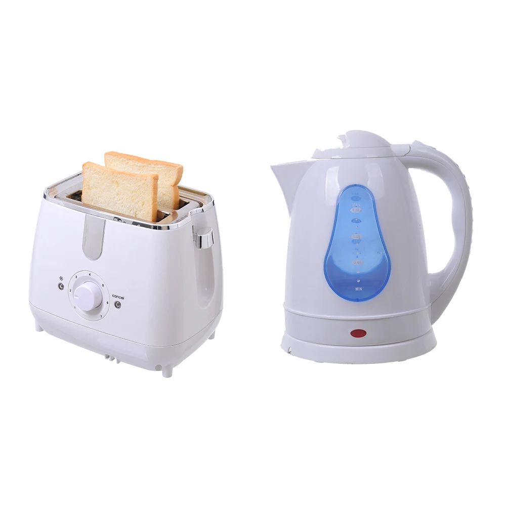 Электрическая машинка для завтрака 2 в 1 Тостеры и духовки пиццы чайник тостер набор из тостов