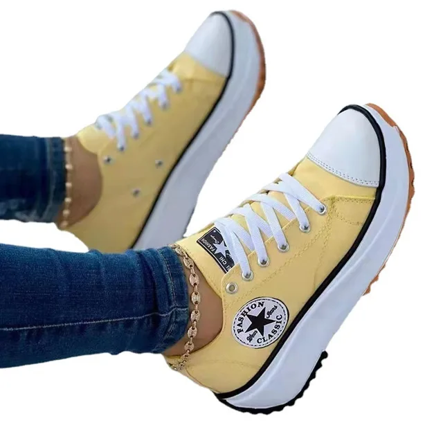 New arrival 2022 comfortable women's sneakers girl ladies flat women sport casual shoes - Image 3