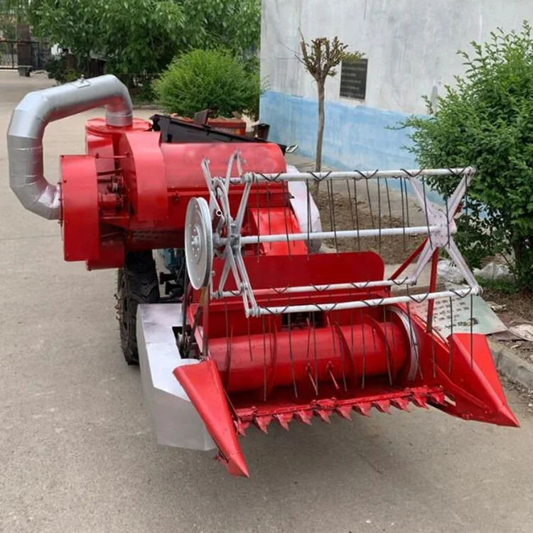Easy to Operate Mini Rice Combine Harvester Machine Price