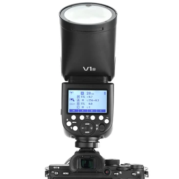 V1-S TTL Flash Speedlite 76WS GN92 2.4G High-Speed Round Head Camera Speedlight With Godox AK-R1 Accessories Kit product image