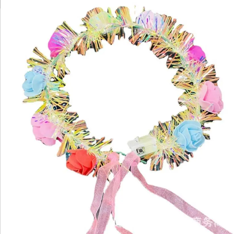 LED Flower Crown - Illuminate Your Events with Style