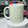 Milky white luminous cup