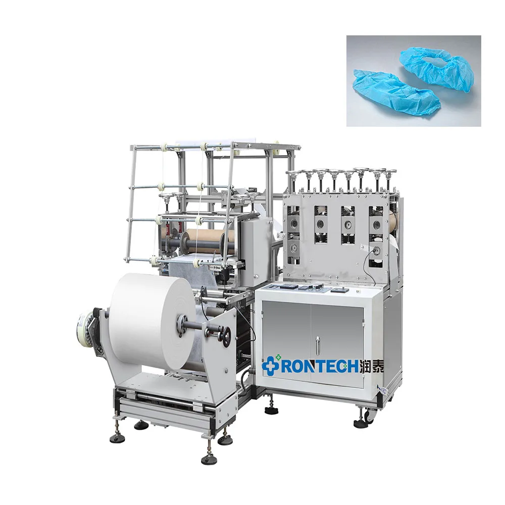 Автоматическая устранимая non сплетенная крышка обуви делая машину