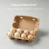 8 egg holders in their natural color