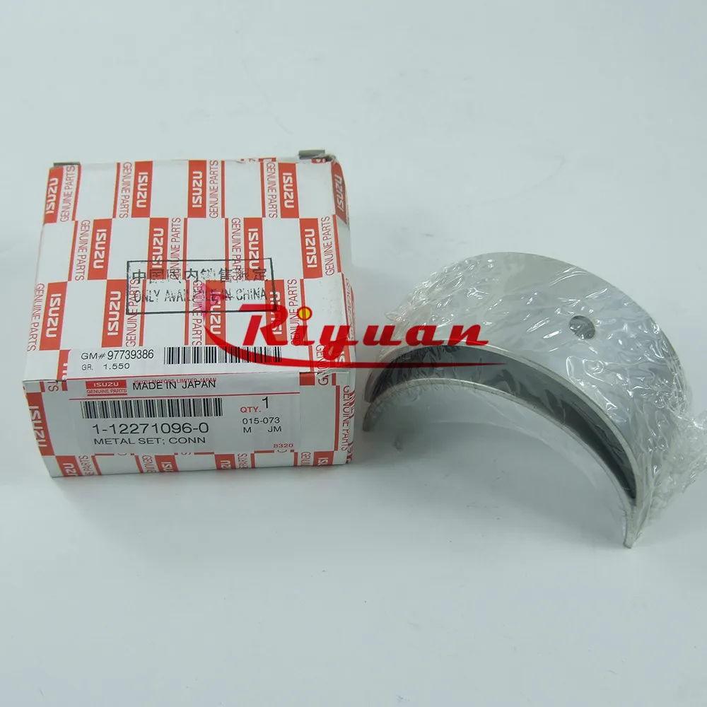 Isuzu dizel motor için krank kolu rulmanı çini STD 1-12271096-0
