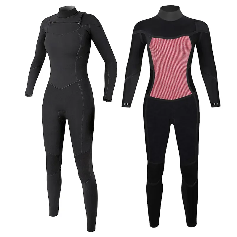 Customized 3mm 5mm 7mm Man Neoprene Fabric Full Long Sleeve Diving Suit