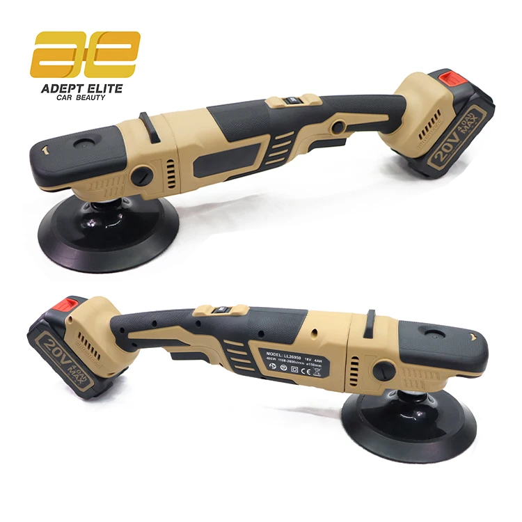 Машина для полировки автомобиля с литиевым аккумулятором 480 Вт