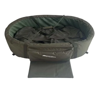 Carp fishing carp cradle with unhooking mat set