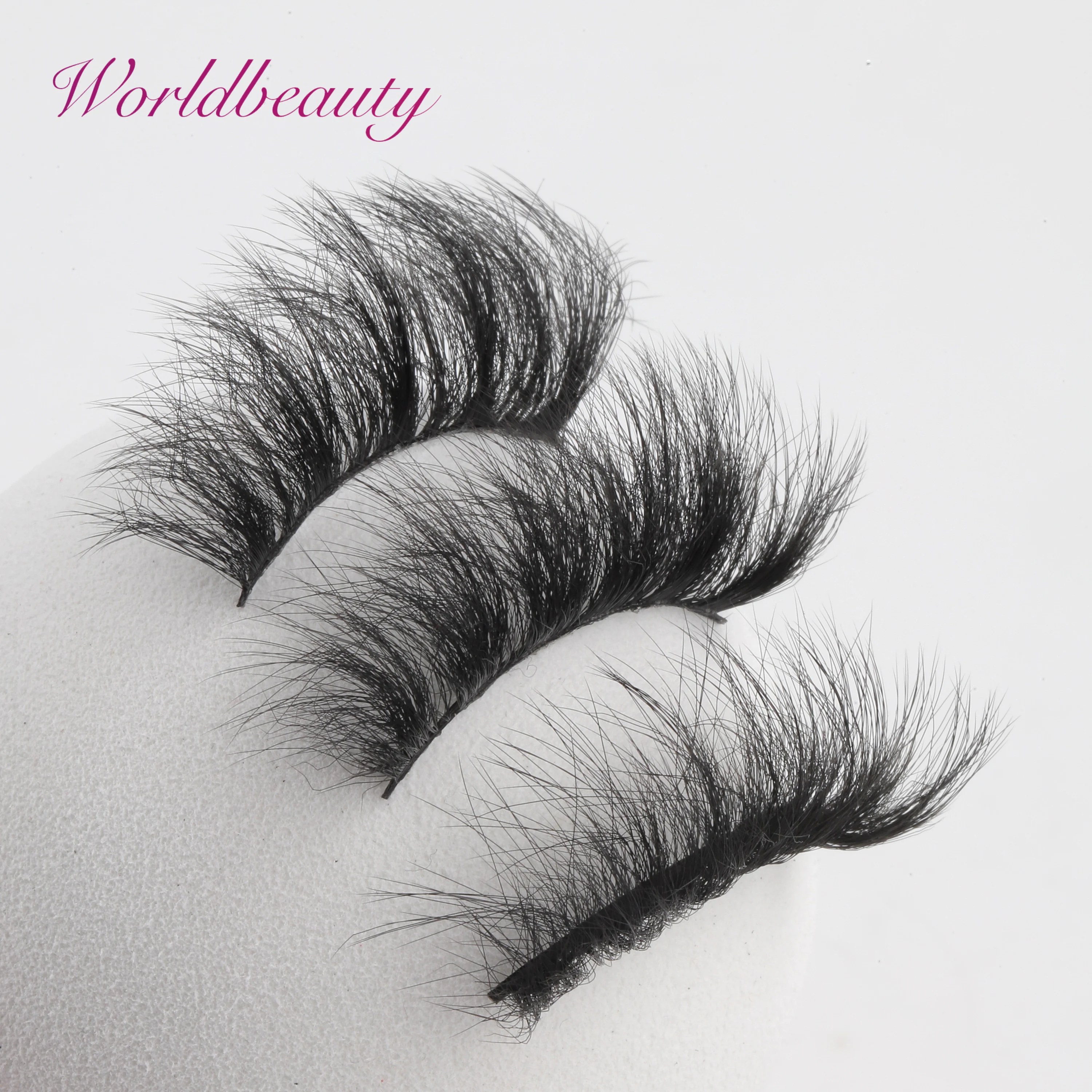 Worldbeauty 15 20mm Faux Mink Eye Lash 3d False Faux Cils Fake Fluffy Faux Mink Eyelash False 4413