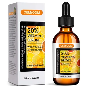 Calantha Private Label Organic Anti-Aging Skin Whitening Hydrating Collagen & Vitamin C Facial Serum