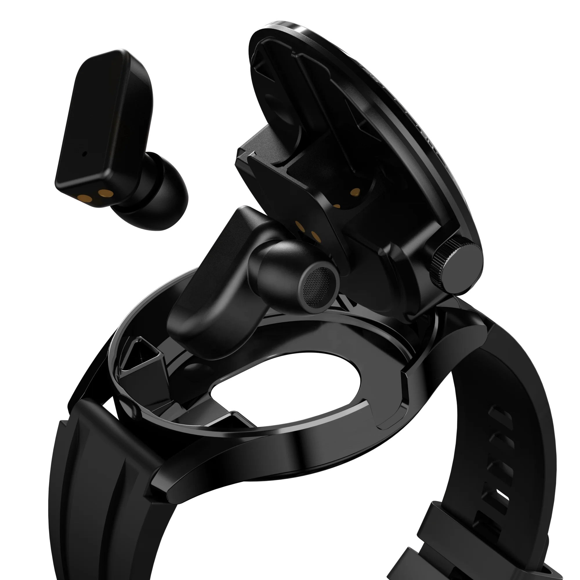 2024 GT5 Buds Smart Watch with Wireless Earbuds Fitness Tracker