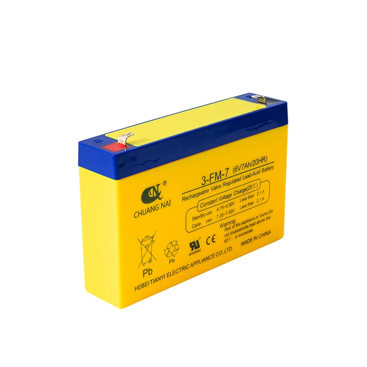 Super Safe 6v 7ah 20hr Lead Acid Battery For Electric Motorcycle