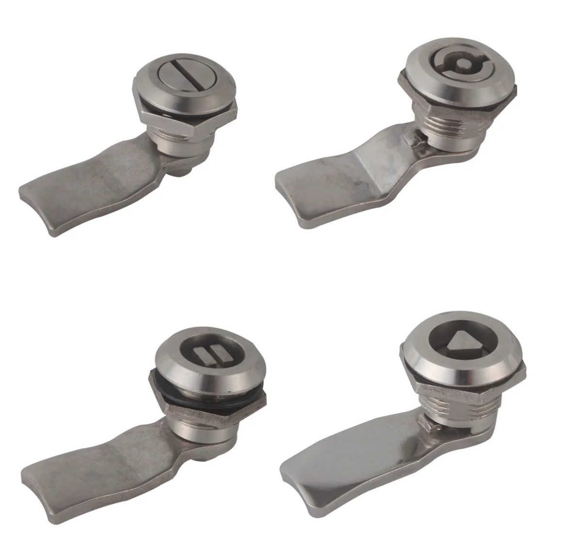 Positioning Stainless Steel Cam Lock Triangle Charging Pile Intelligent Fire Detection Electrical Cabinet Lock