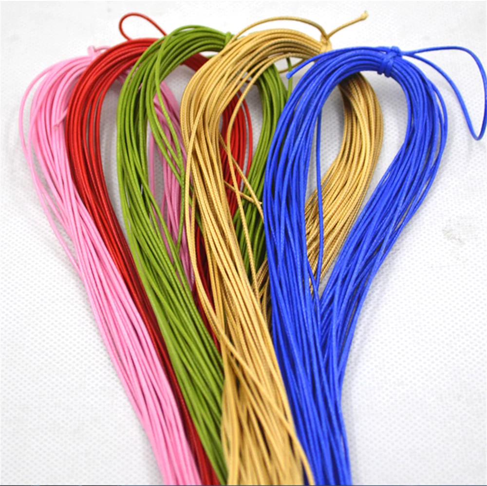Dyed Multicolor Braided Polyester Cord