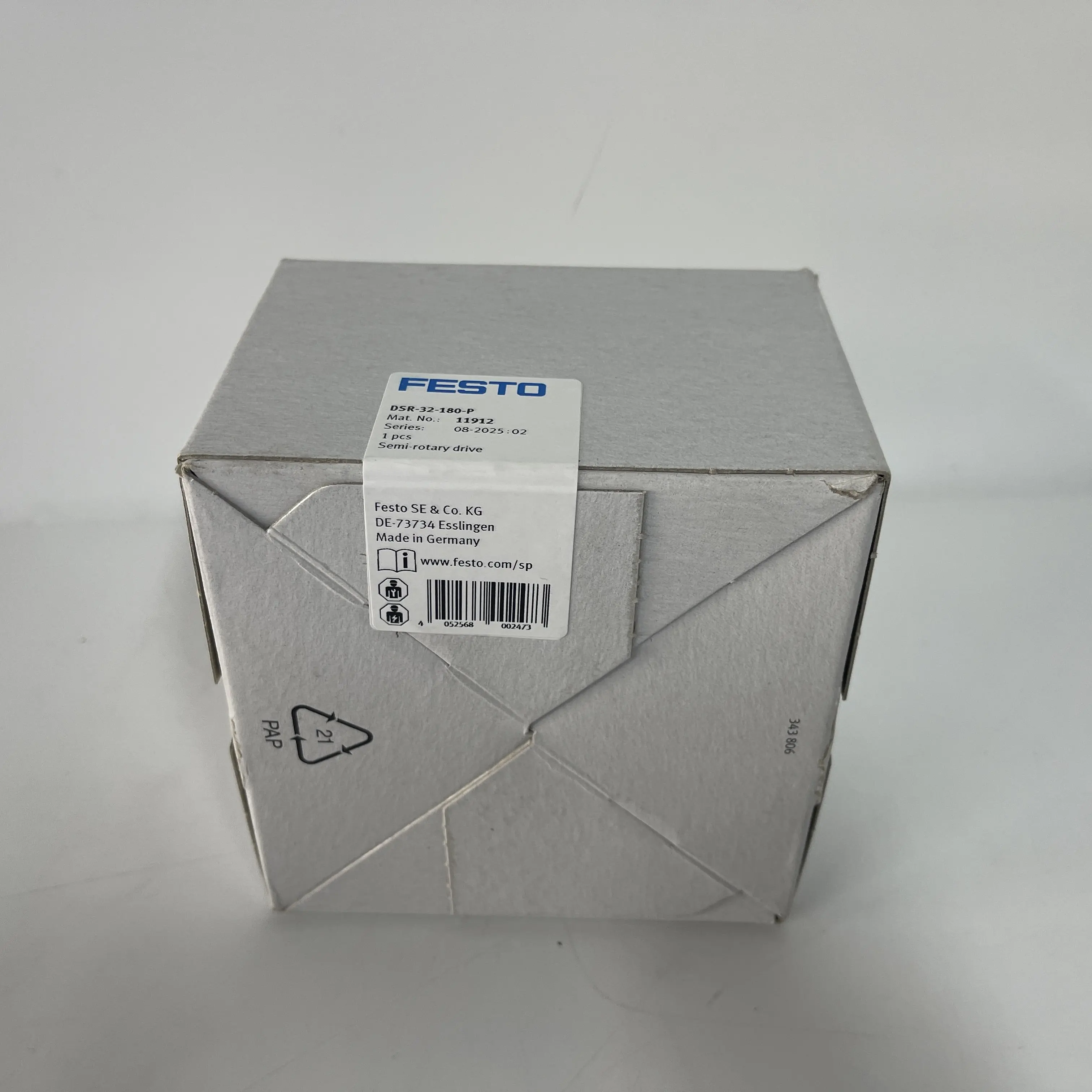 FESTO Semi-Rotary Drive DSR-32-180-P