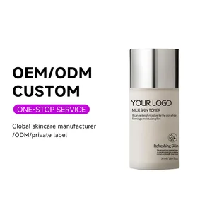 OEM ODM Beauty Product Moisturizing Whitening Soothing Hydrating Facial Rose Essence Water Skin Care Face Milk Nourishing Toner