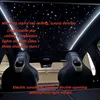 Black woven cloth starry sky ambience light
