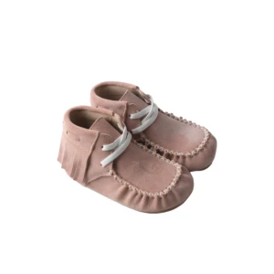 Babyhappy Flexible Rubber Soles Shoes Fringes Wholesale Eco-friendly Kids Leather Boots