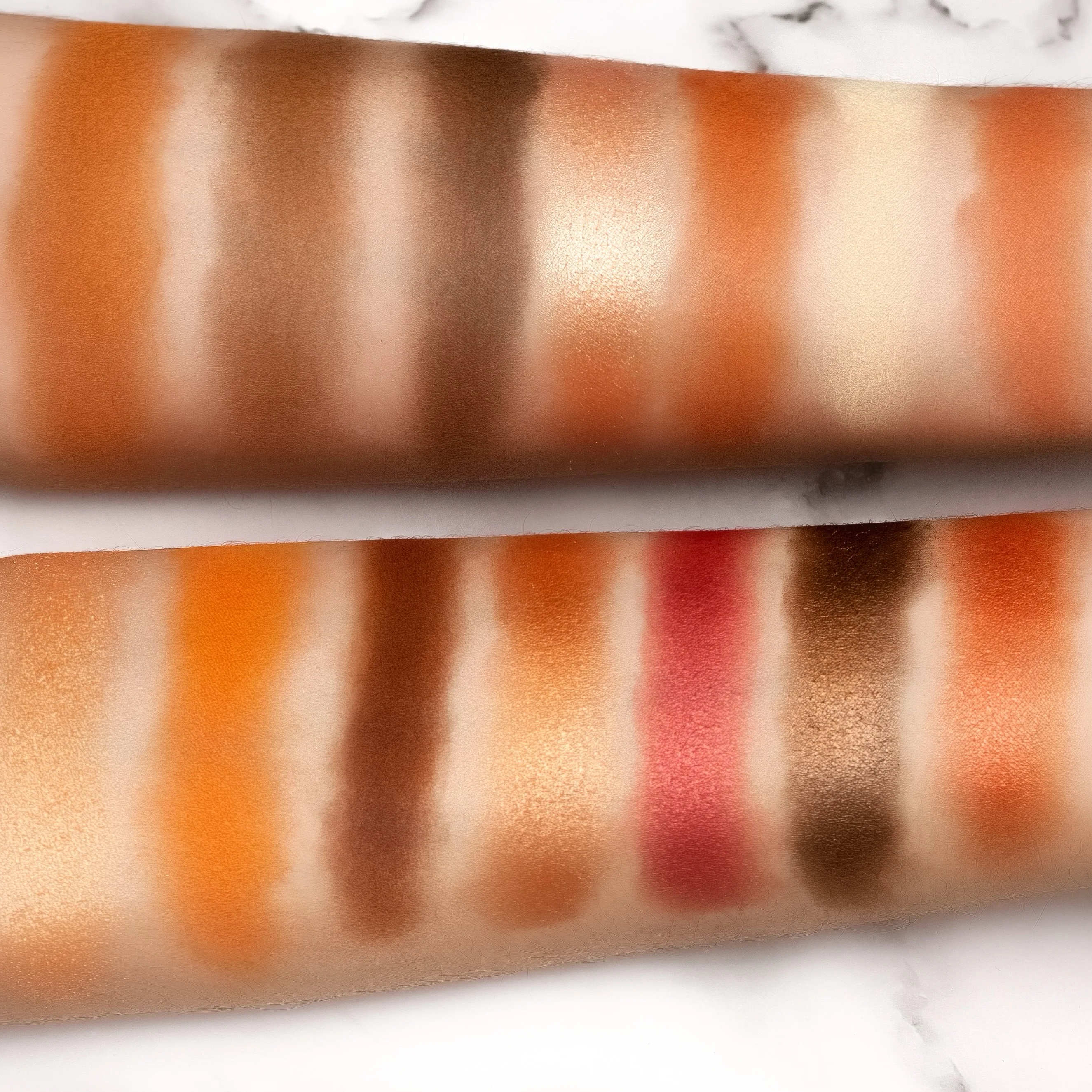 Разноцветный хайлайтер макияж контур для лица румяна палитра блестящая