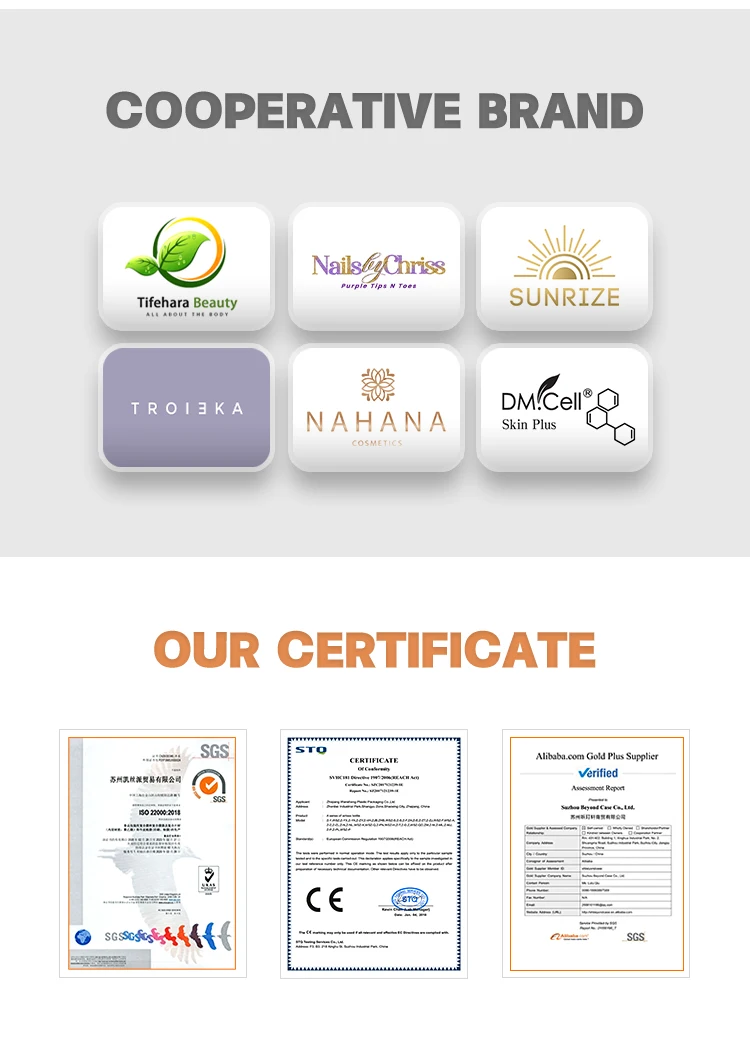 Luxury Custom Empty Biodegradable Refillable Purple Unique Cosmetics