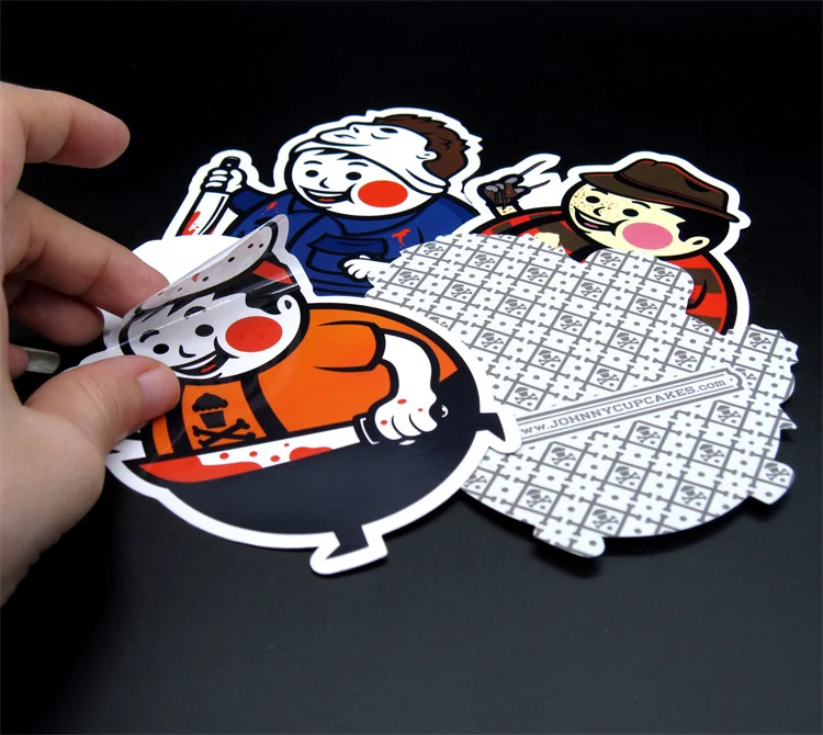 Matte Finished PVC Promotional Stickers for Marketing and Advertising
