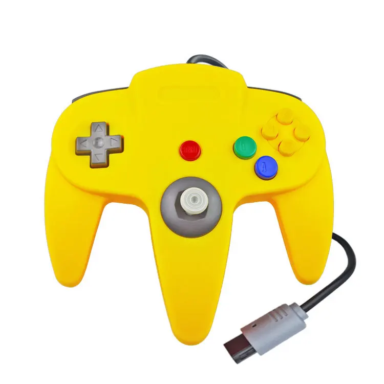 Menstruatie interval Opa Yellow Color For Nintendo 64 N64 Wired Game Controller Joystick Console  Plug - Buy For Nintendo 64 Joystick,For N64 Controller,For N64 Yellow  Controller Product on Alibaba.com
