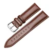Dark brown - silver needle buckle