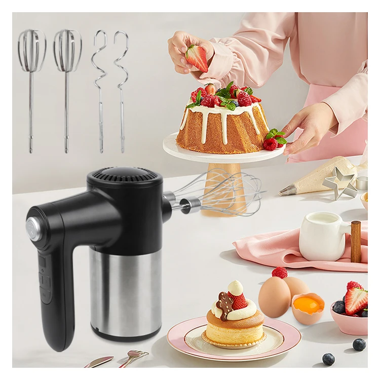 Multi-purpose Rechargeable 11.1V 2000mah Battery Food Mixers Machine Hand Mixers