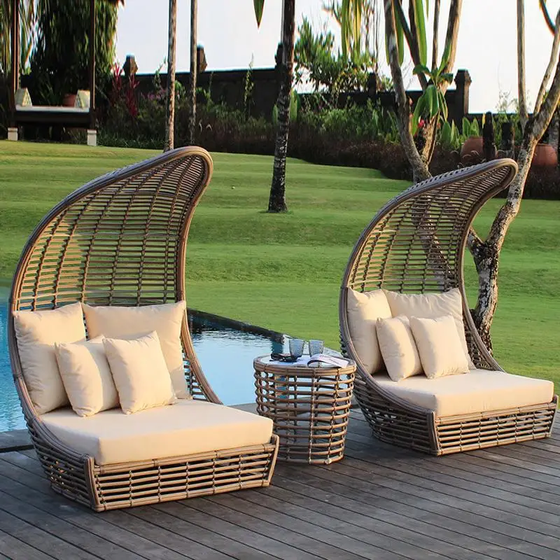 Hot Sales Cheap Outdoor Rattan Sofa Set Patio Furniture Set Wicker Sofa