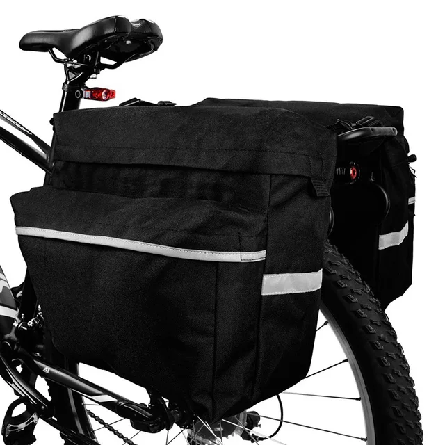 Folding Waterproof Bike Pannier Bag Side Bag For Motor Bike Bicycle Accessories Bags