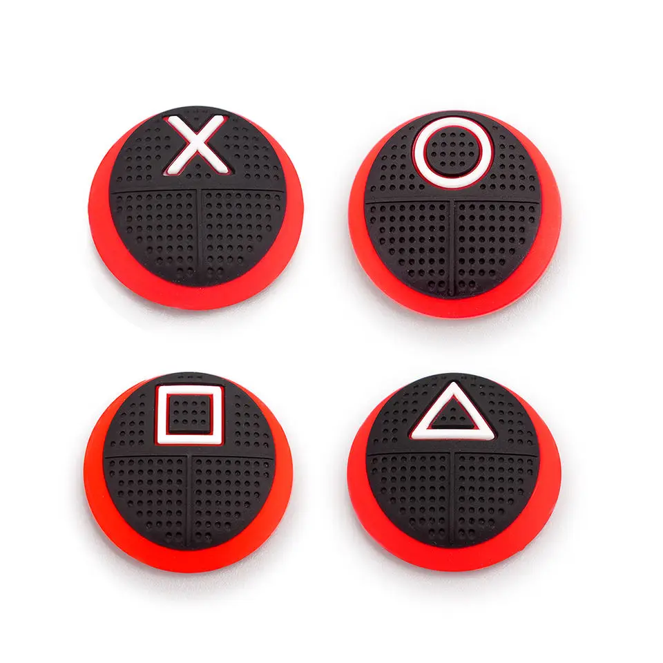 Силиконовый Аналоговый чехол для PS5, силиконовые накладки на стики для кнопок джойстика