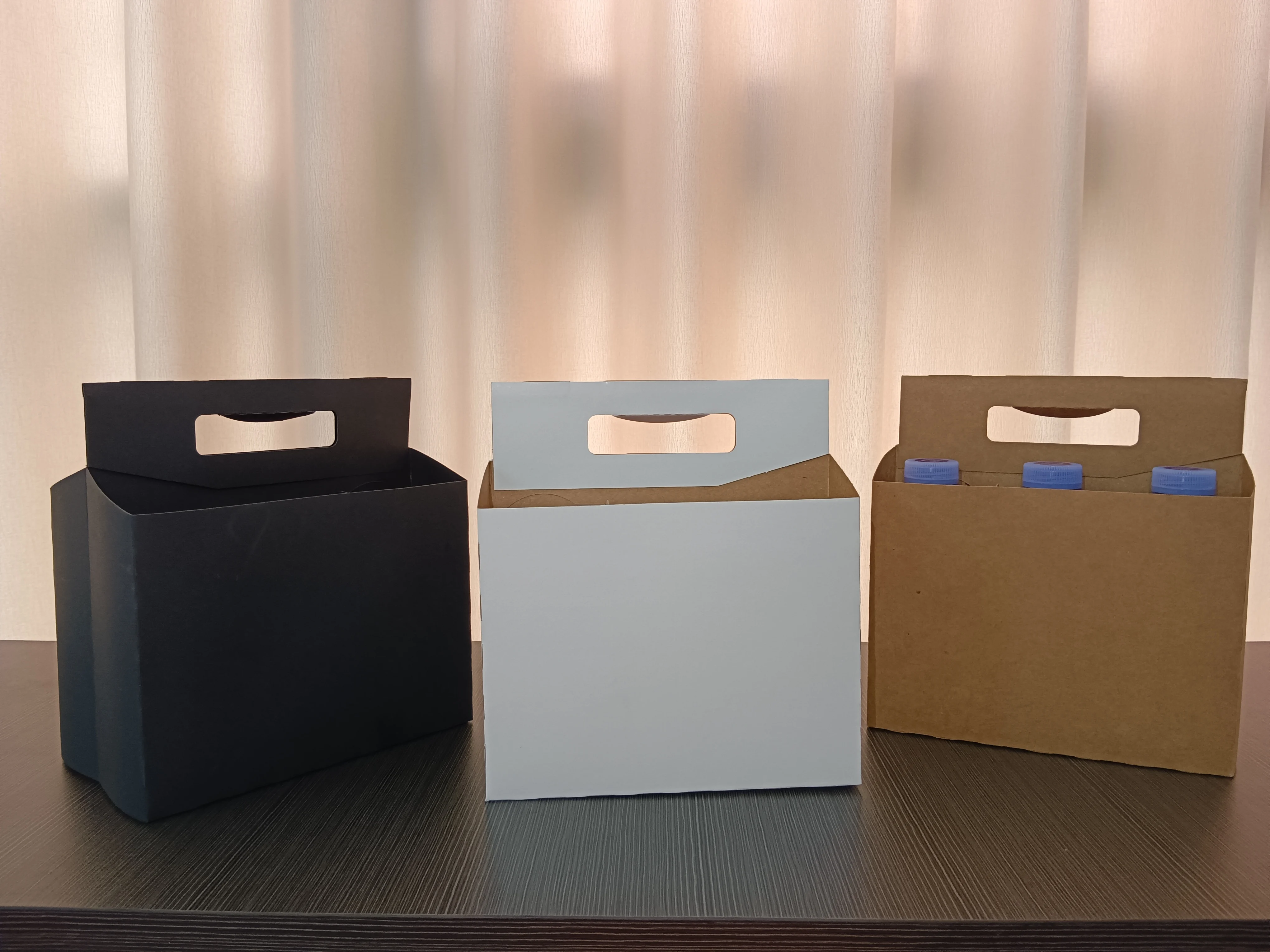 Cardboard Bottle Holder for Safe and Easy Transport  Custom 6 Pack Beer Bottle Carrier