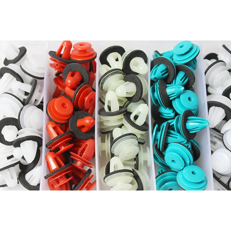ZX 630-Piece Set Auto Clips & Fasteners for Car Repair