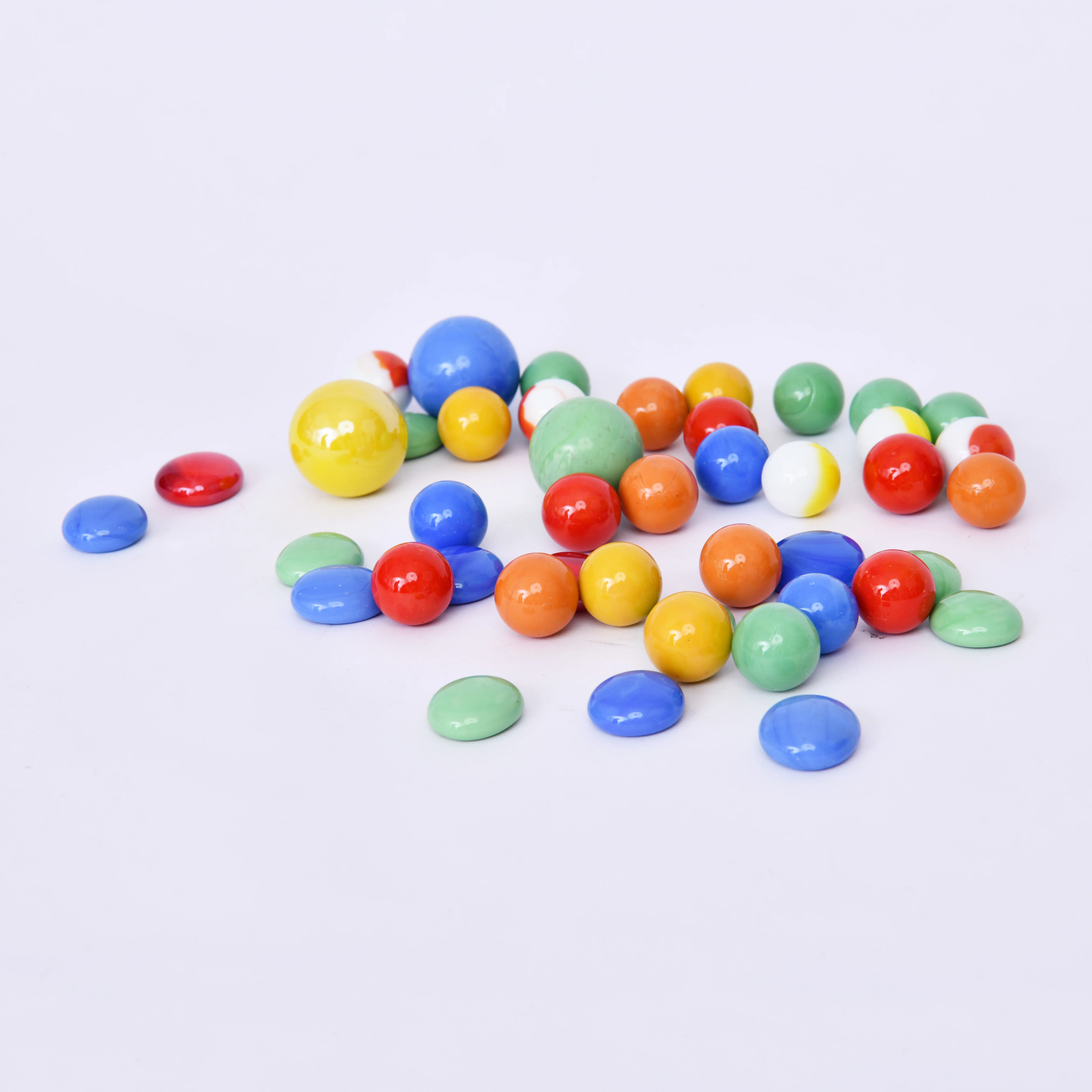 Оптовая продажа роскошные Гоночные Игрушки стеклянные шарики для детей R16MM голубые