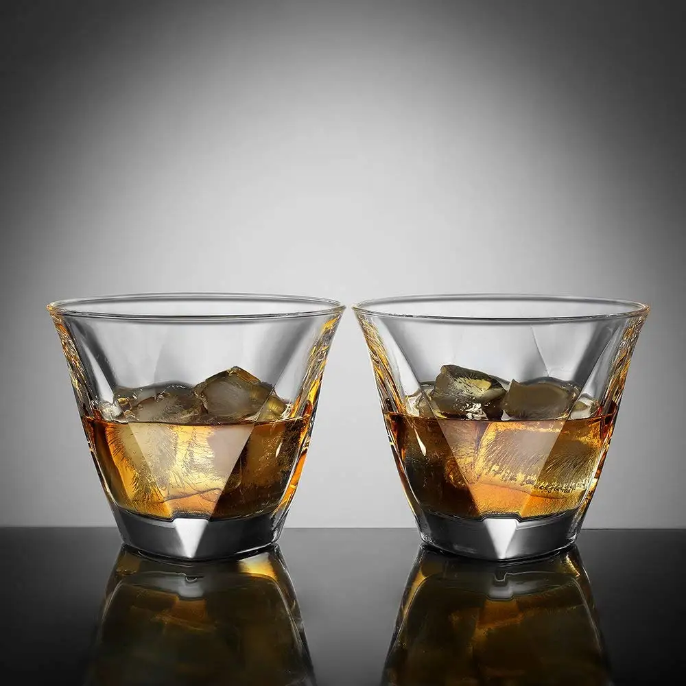 Venero Crystal Whiskey Glasses