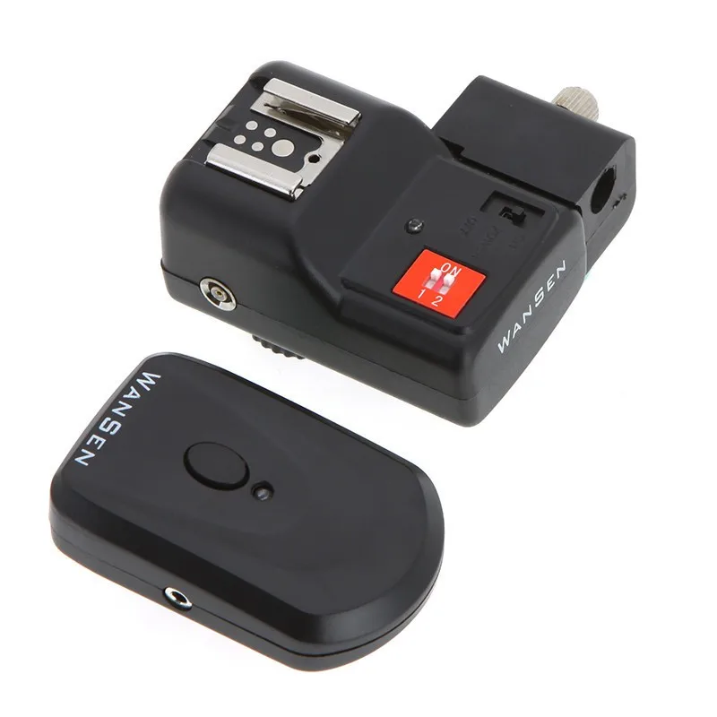 Remote Trigger PT-04NE Channels Wireless/Radio Flash Trigger With  Umbrella Transmitter Receiver for DSLR