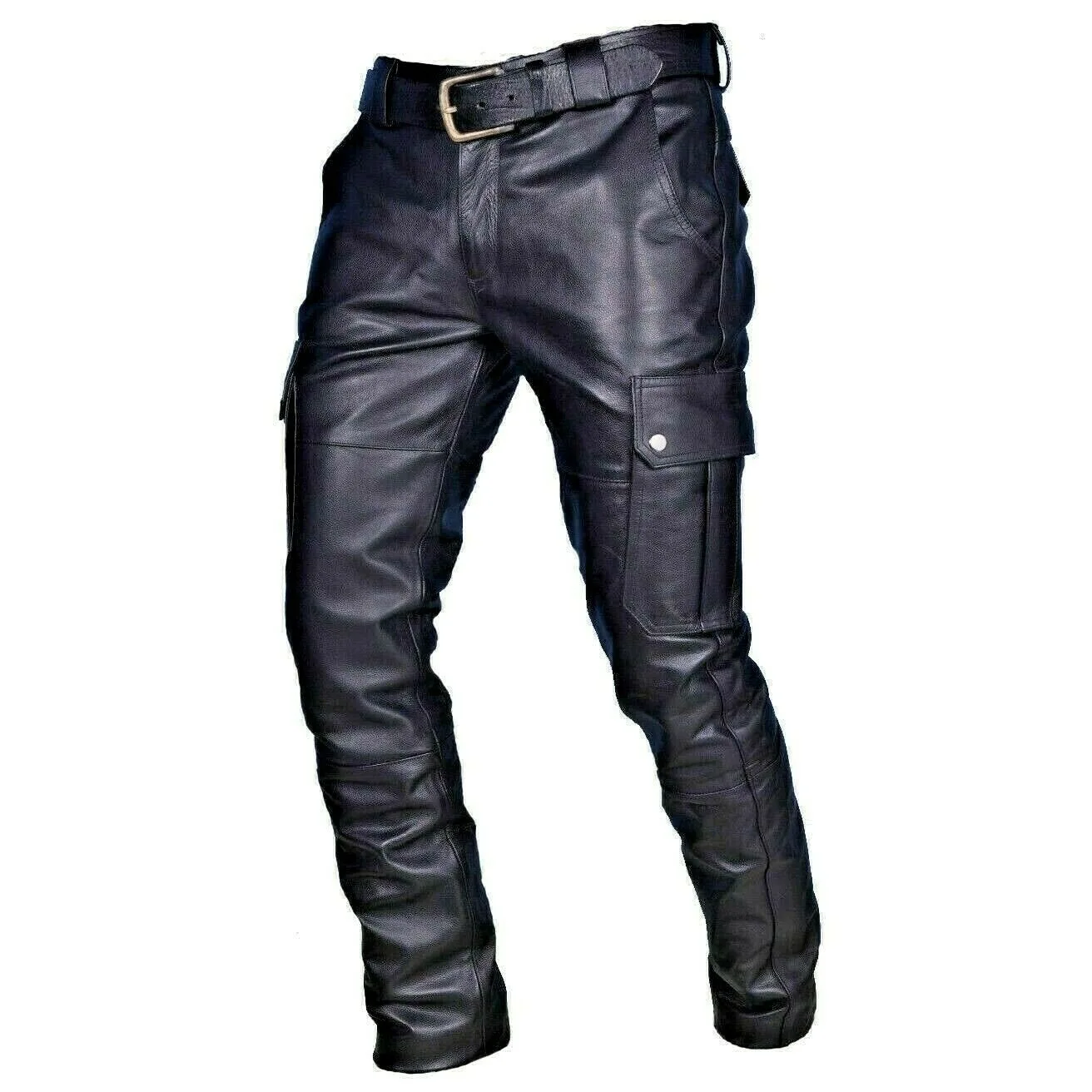 Men's Leather Pants - Stylish & Durable Spring/ Autumn