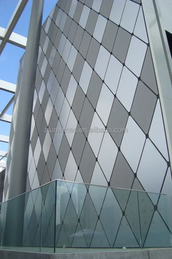 Alucobond Price Per Sheet Mirror Reflective Texture Design Metalbond Alucobond Double Side Building Aluminum Composite Panel